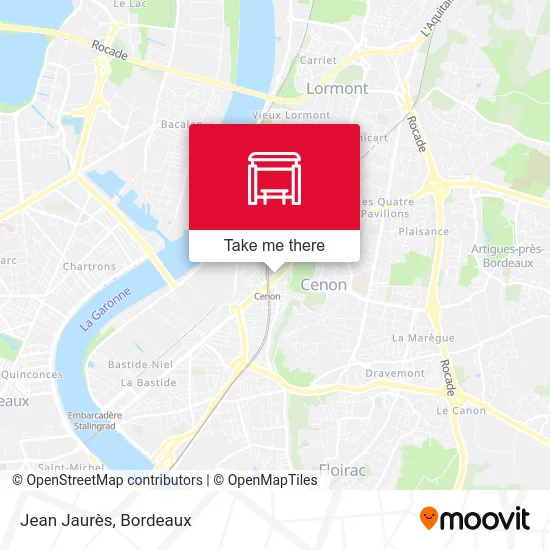 Jean Jaurès map