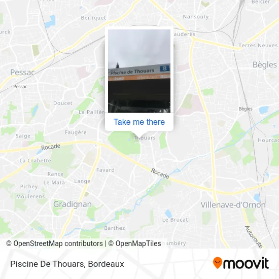 Piscine De Thouars map