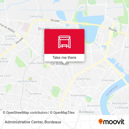 Centre Administratif map