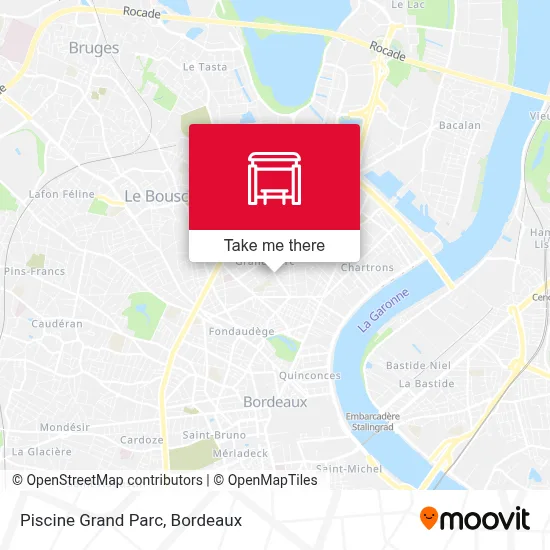 Piscine Grand Parc map