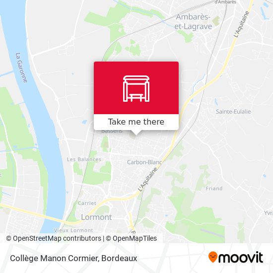 Collège Manon Cormier map