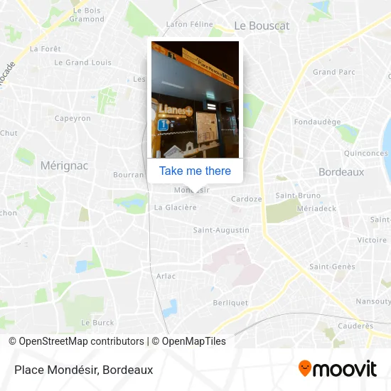 Place Mondésir map