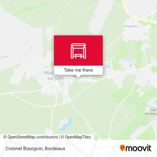 Colonel Bourgoin map