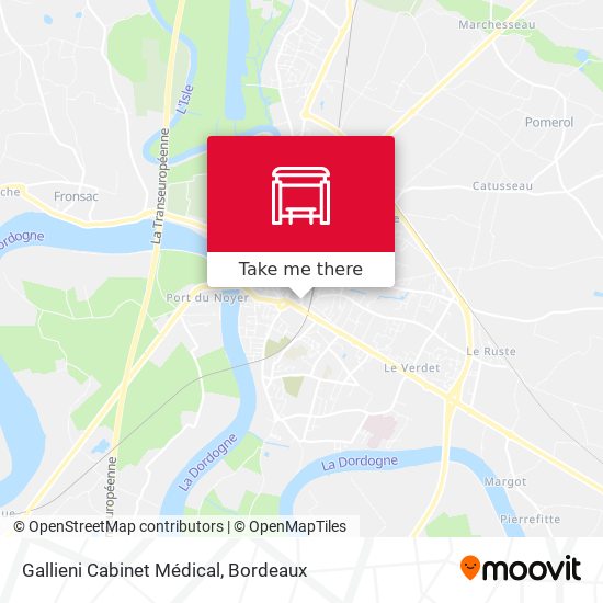 Gallieni Cabinet Médical map
