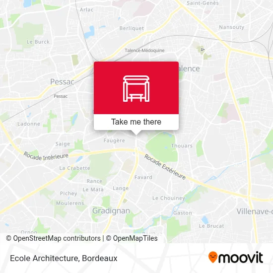 Ecole Architecture map