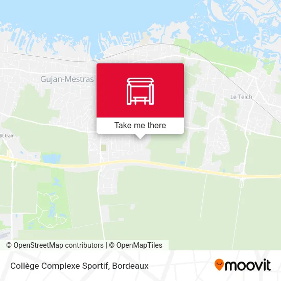 Collège Complexe Sportif map