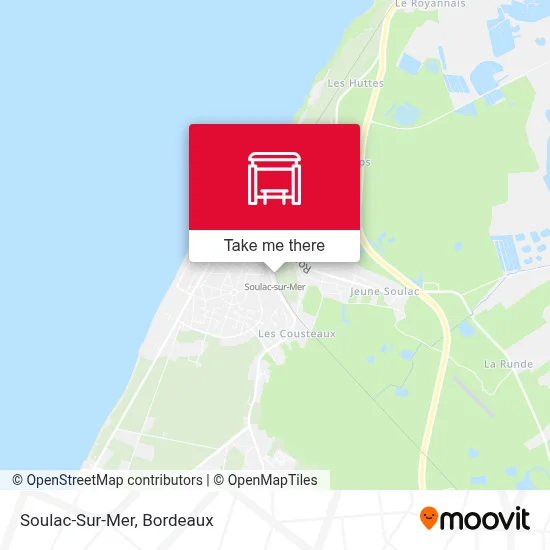 Soulac-Sur-Mer map