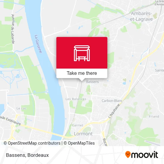 Bassens map