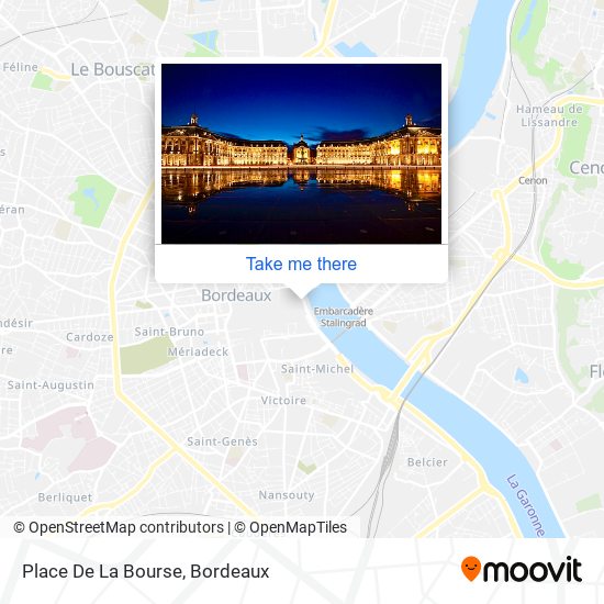 Place De La Bourse map