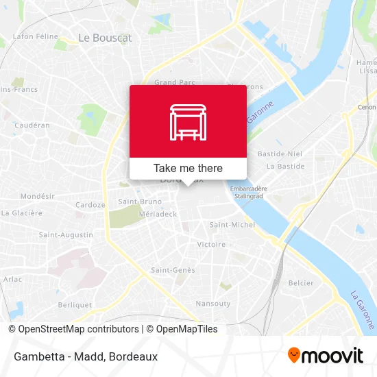Gambetta - Madd map