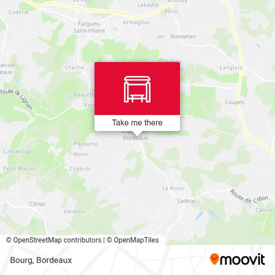 Bourg map