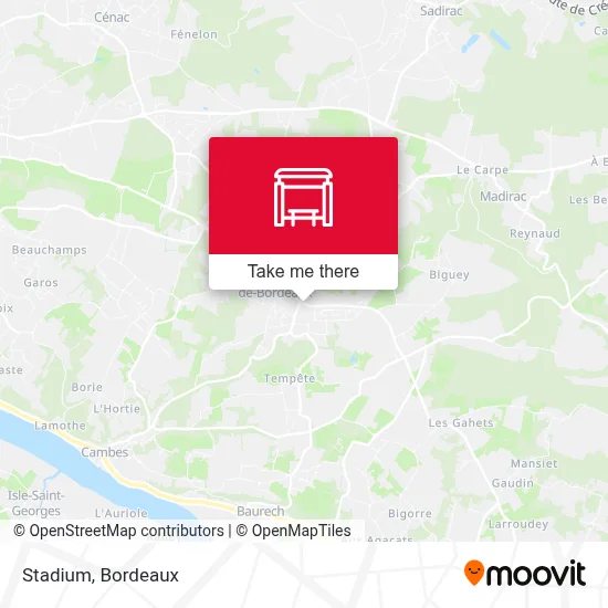Stade map