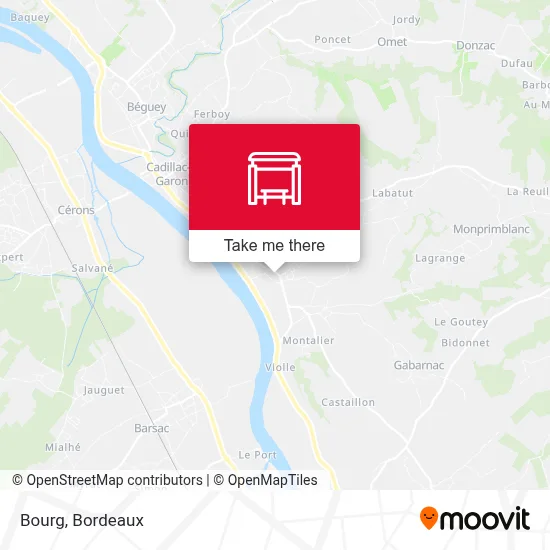 Bourg map