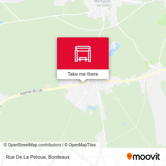 Mapa Rue De La Peloue