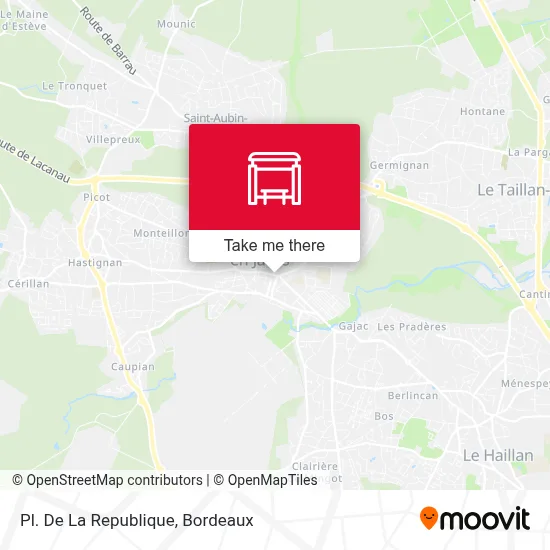 Pl. De La Republique map