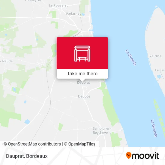 Dauprat map