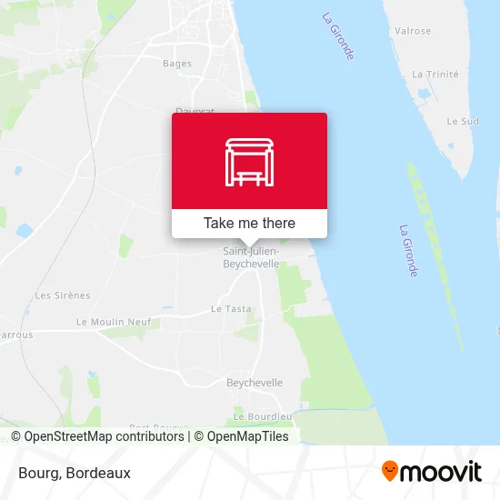 Bourg map
