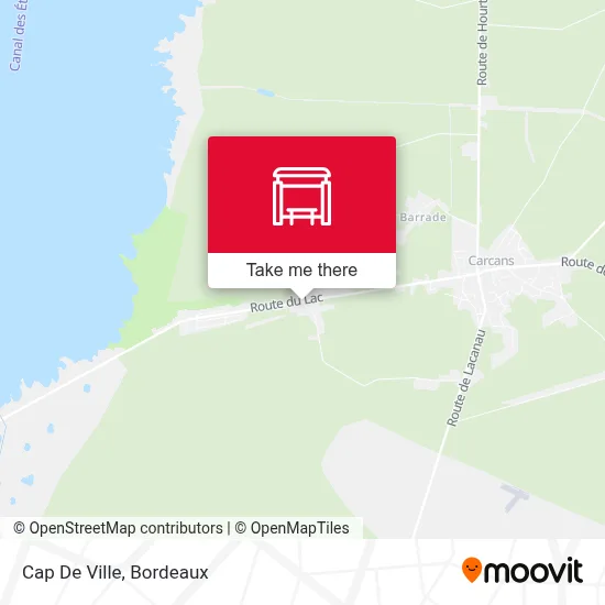 Cap De Ville map