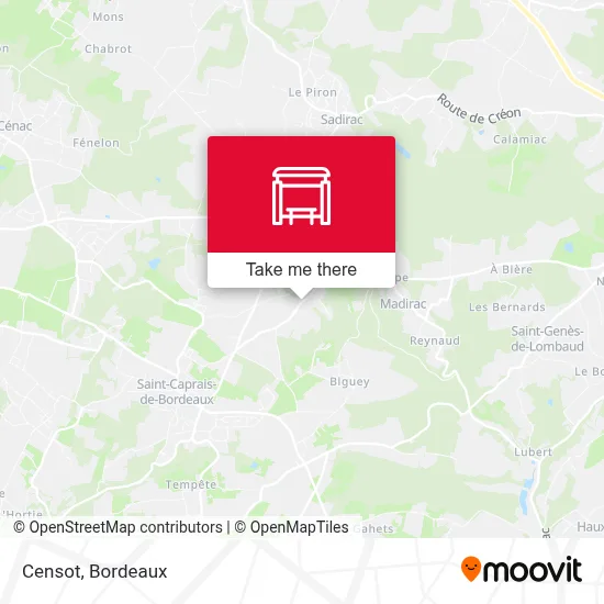 Censot map