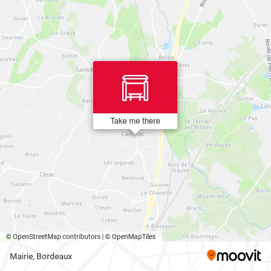 Mairie map