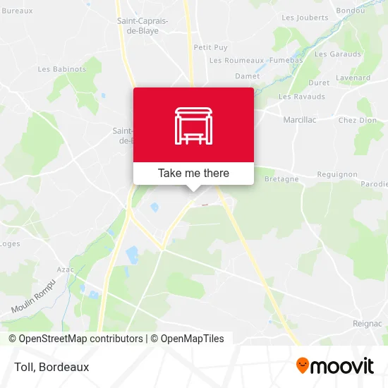 Peage map