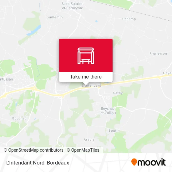 L'Intendant Nord map