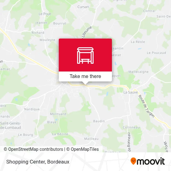 Centre Commercial map