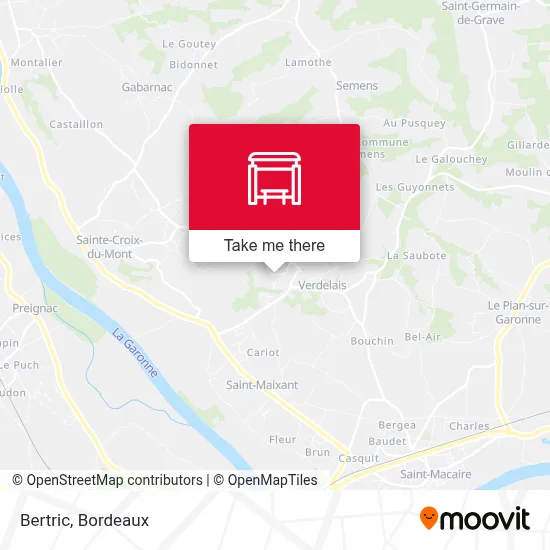 Bertric map