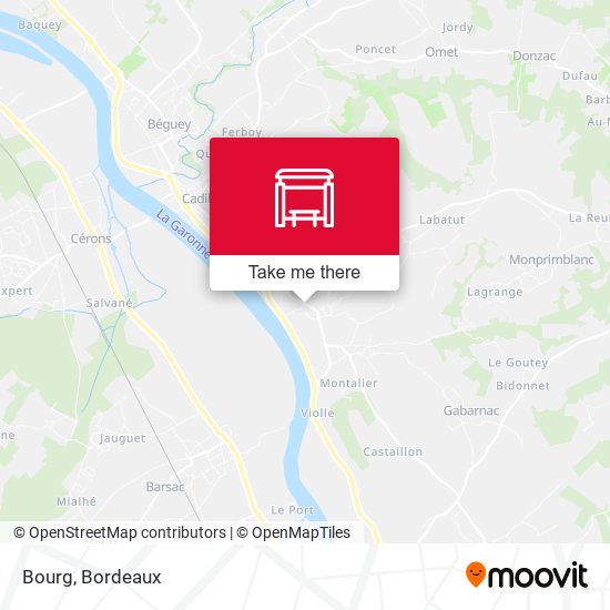 Bourg map