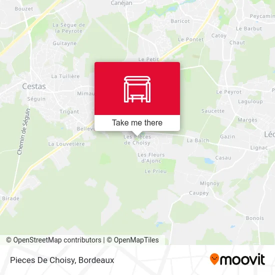 Pieces De Choisy map