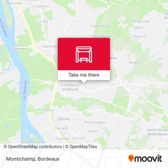 Montichamp map