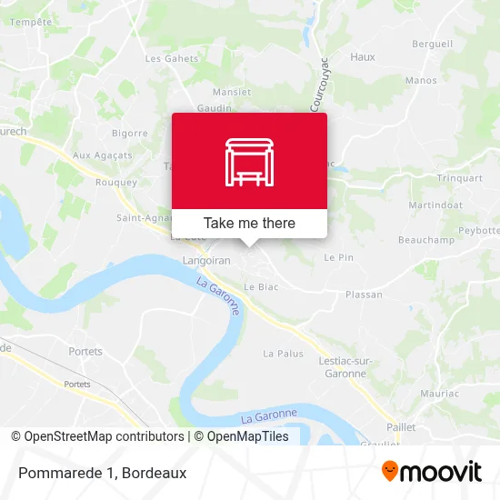 Pommarede 1 map