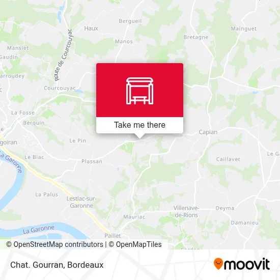 Chat. Gourran map