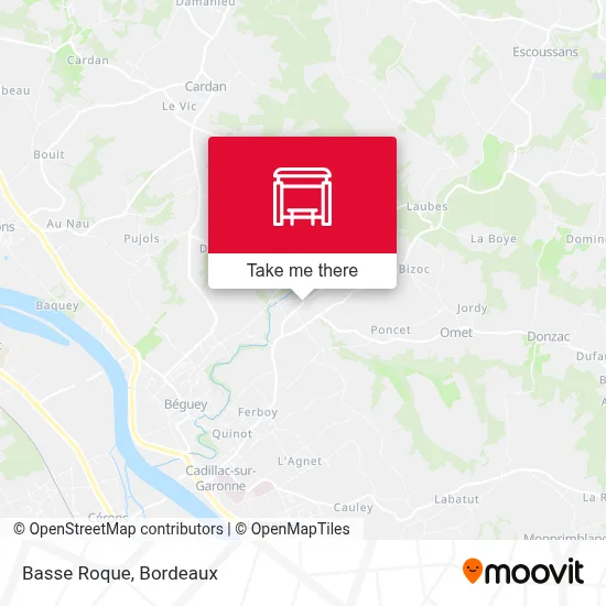 Basse Roque map