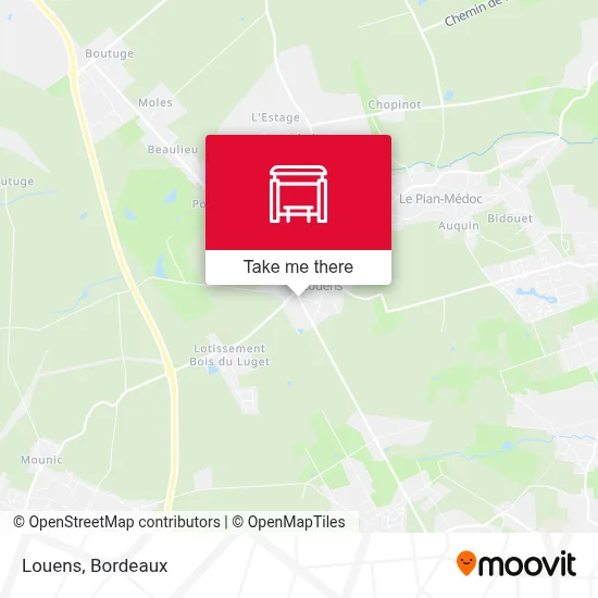 Louens map