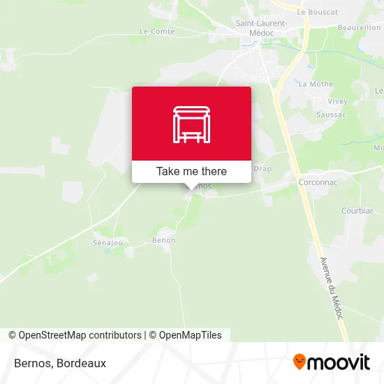 Bernos map