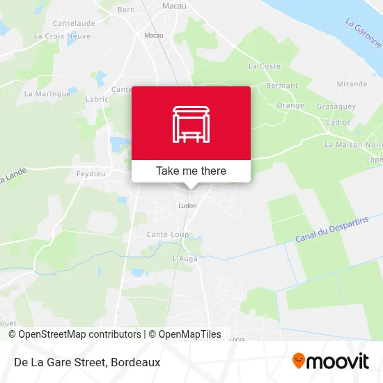 Rue De La Gare map