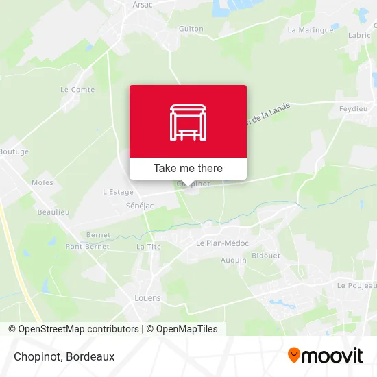 Chopinot map