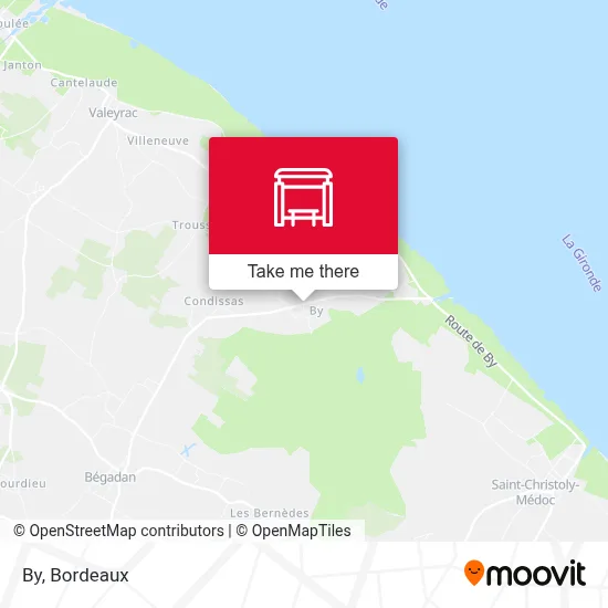 By map