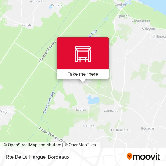 Rte De La Hargue map