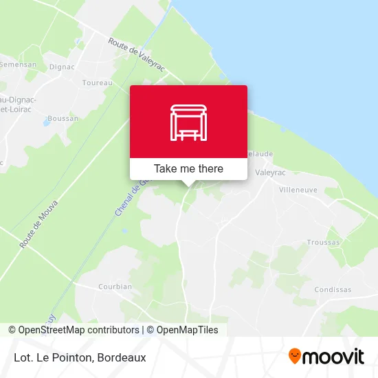 Lot. Le Pointon map