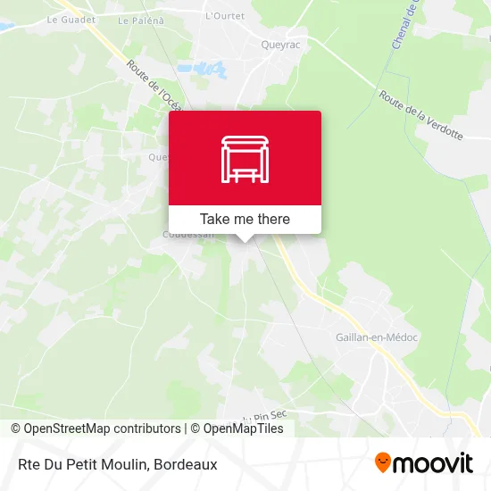 Mapa Rte Du Petit Moulin