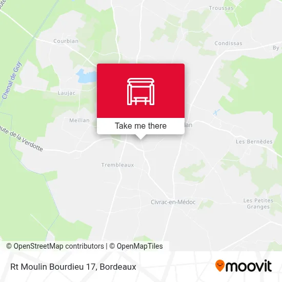 Rt Moulin Bourdieu 17 map