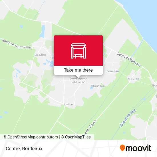 Centre map