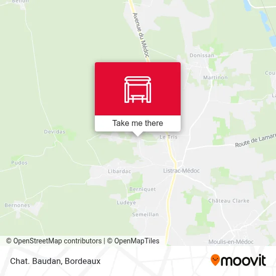 Chat. Baudan map