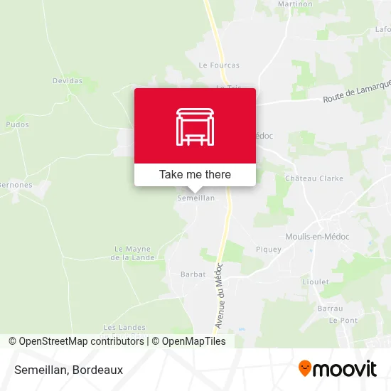 Semeillan map