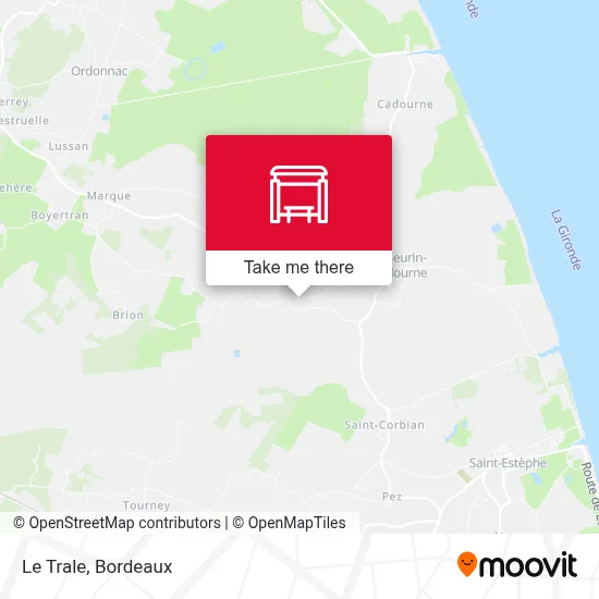 Le Trale map