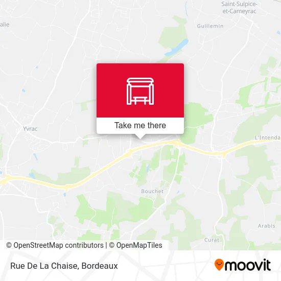 Rue De La Chaise map