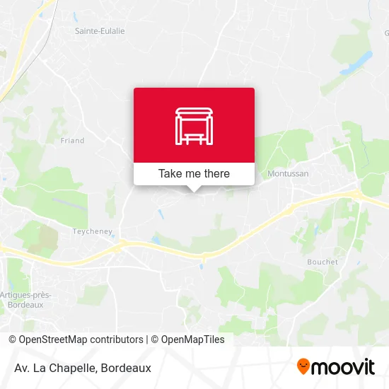Av. La Chapelle map