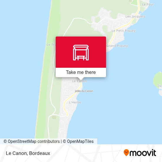 Le Canon map